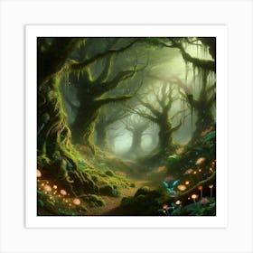 Fairy Forest 3 Art Print