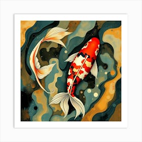 Koi Fish 77 Art Print