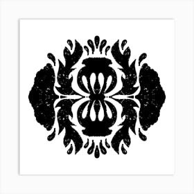 Damask Art Print