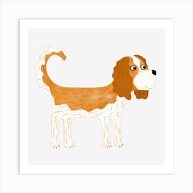 Cavalier King Charles Spaniel Blenheim Art Print