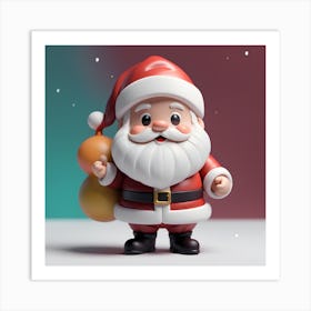 Santa Claus 10 Art Print