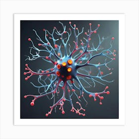 Cell Nucleus Art Print