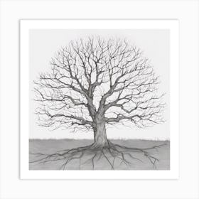 Bare Tree 3 Art Print