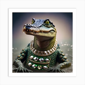 Alligator Art Print