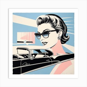 'California Girl' Art Print