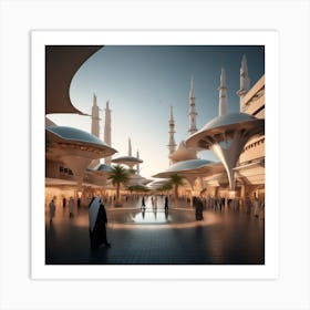 Islamic City 17 Art Print