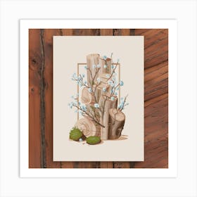 Spruce Tree Art Print