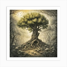 Olive tree Art Print