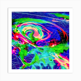 Hurricane Katrina Art Print