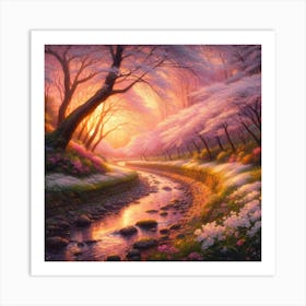 Whispers Of Spring 6 Art Print