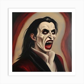 Hungry Dracula Art Print