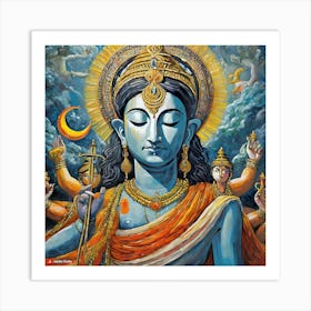 Vishnu 7 Art Print