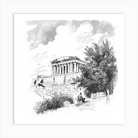 Parthenon 2 Art Print