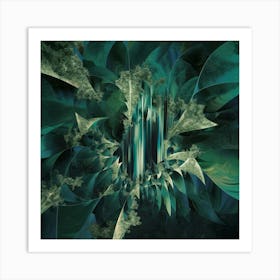 Emerald Green Art Print