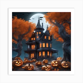 Haunted House 14 Art Print