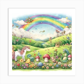 Fairy Land Art Print