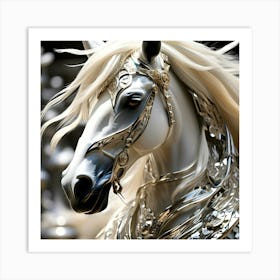 Creative Horse Beauty Illustration Nr 185 Art Print