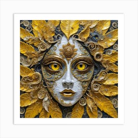 Face Of The Sun 10 Art Print