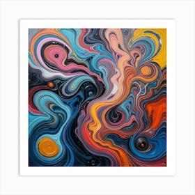 Abstract Painting 78 Art Print