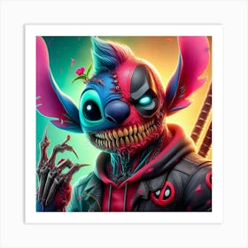 DeathStitch Art Print