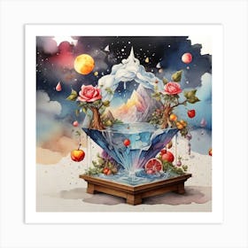 Diamond In The Sky 1 Art Print