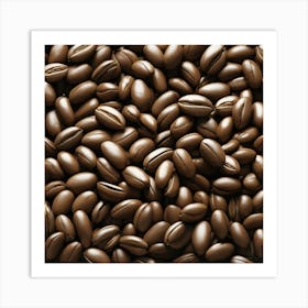 Coffee Beans 308 Art Print