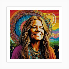 Janis Joplin Art Print