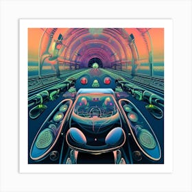 'Spaceship' Art Print