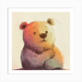 Cute Bear Art Print