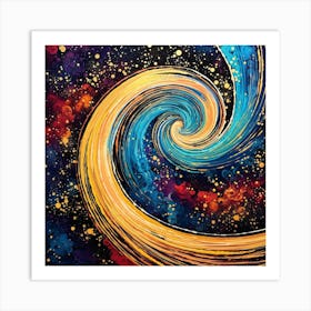 Spiral Galaxy 1 Art Print