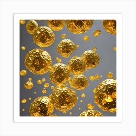 Gold Art Print