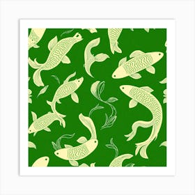 Koi Fish 35 Art Print