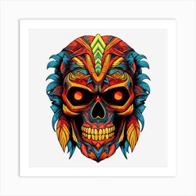 Skull Of The Day Art Print