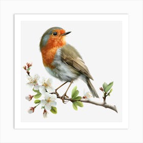 Robin 3 Art Print