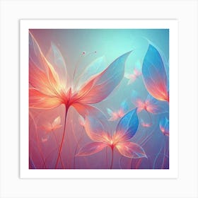 The delicate petals Art Print