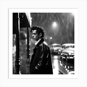 Film Noir Matty Healy Art Print