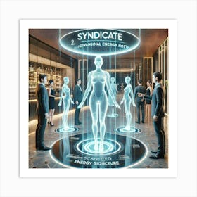 Syndicate Ai Host Arrival Art Print