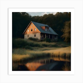 House In The Woods 2 Art Print