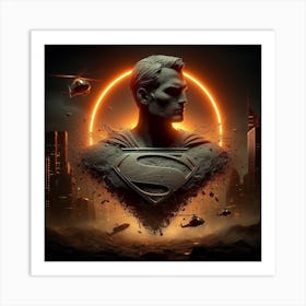 Superman Art Print