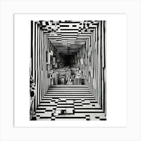 Tunnel Art Print