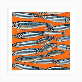 Sardines Art Prints (31) Art Print