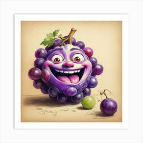 Grapes 7 Art Print