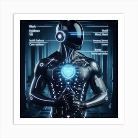 Cyborg 34 Art Print