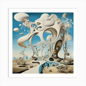 Dali'S Dreamscape Art Print