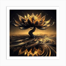 Lotus Flower 122 Art Print