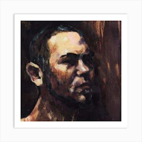 Portrait Of A Man 1 Art Print