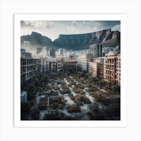 Ruins Of Cape Town Art Print