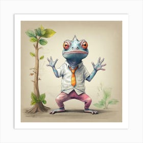 Lizard 22 Art Print