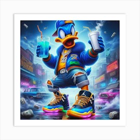 Donald Duck 1 Art Print