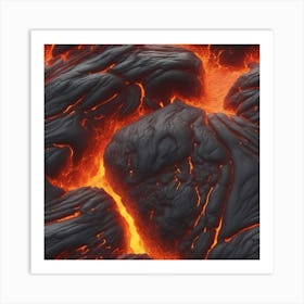 Lava Flow 29 Art Print